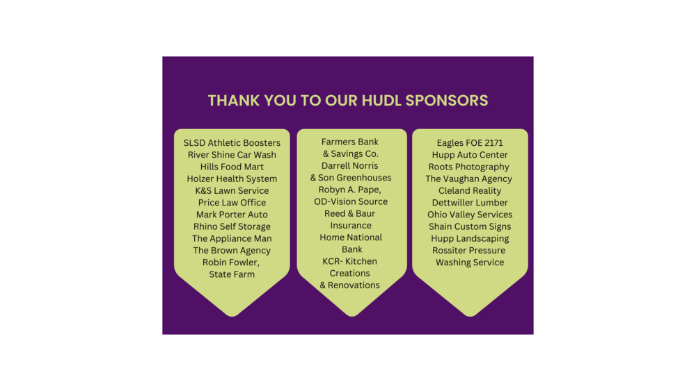 HUDL Sponsors